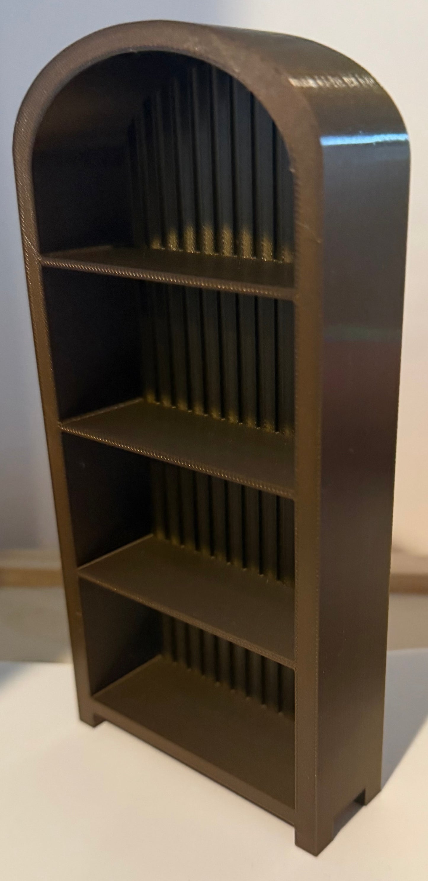 3D printed mini bookcase