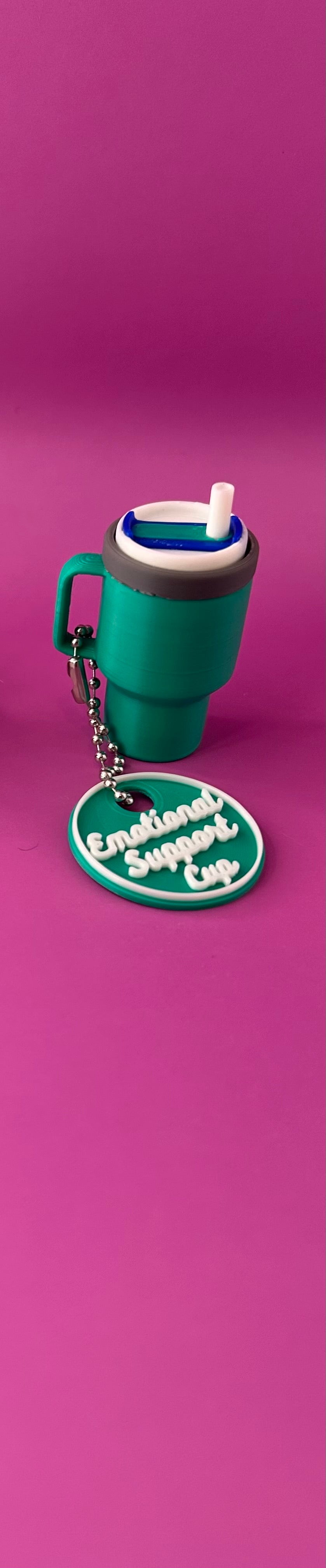 Emotional support cup fidget clicker