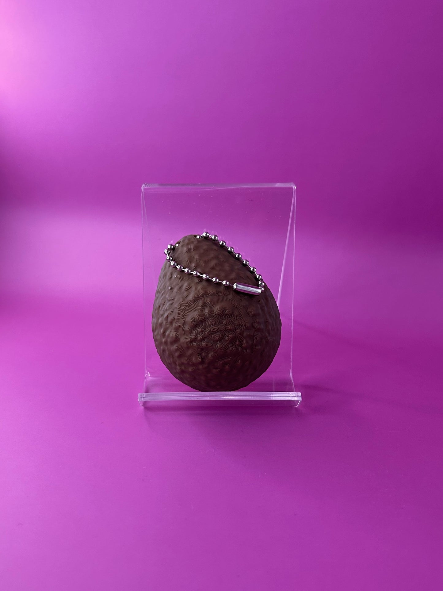 Avocado clicker keychain