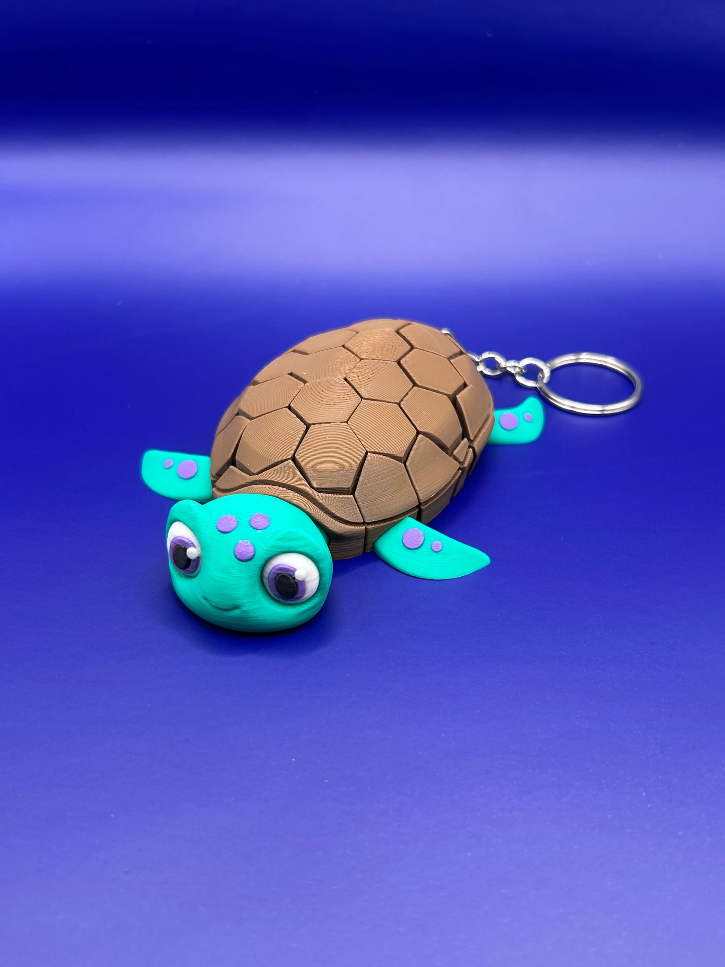 Myrtle the turtle articulated keychain or magnet