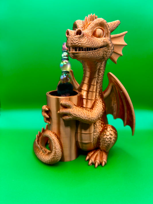 3D large printed Dragon pencil cup