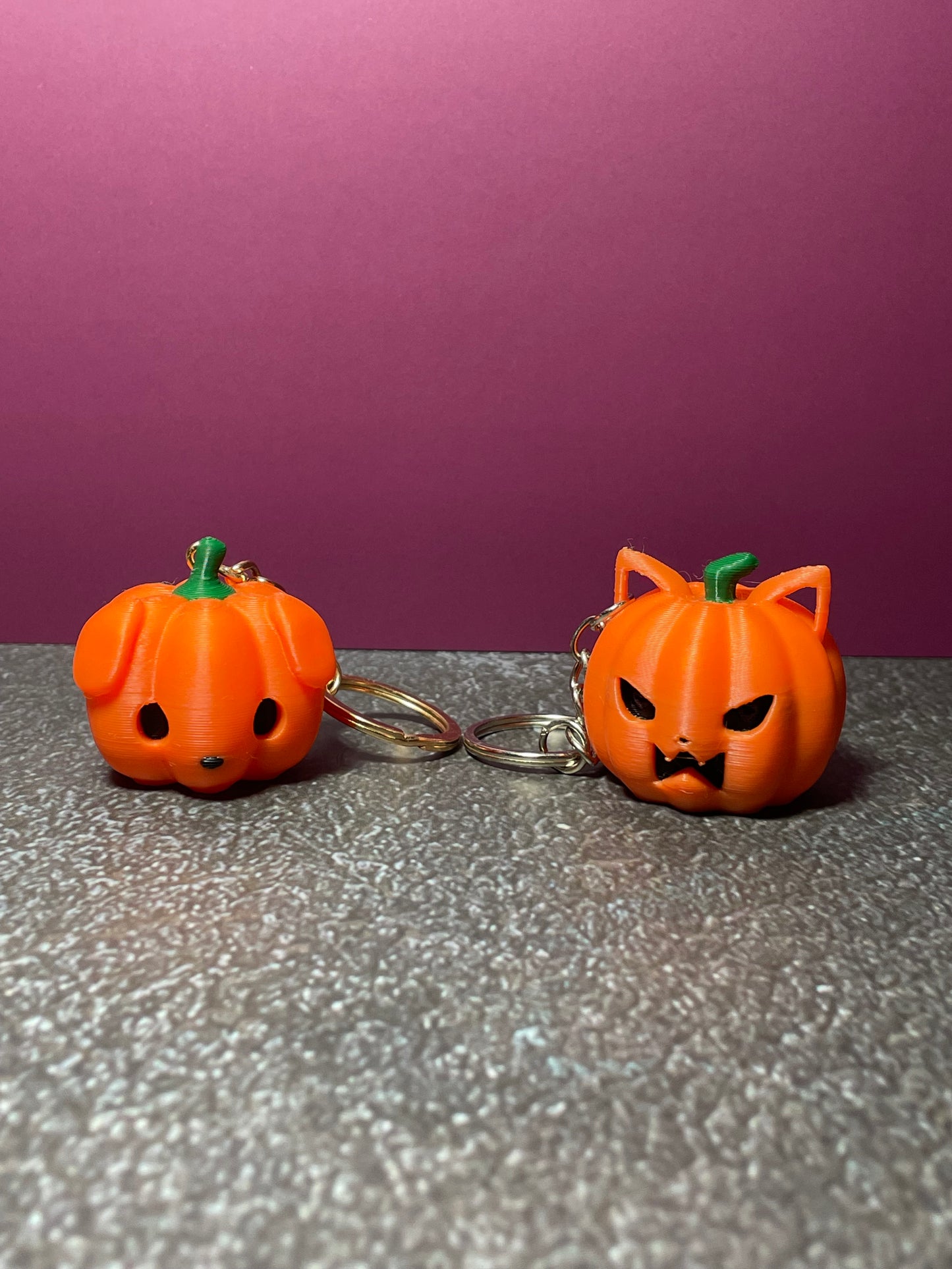 3D printed Halloween keychain