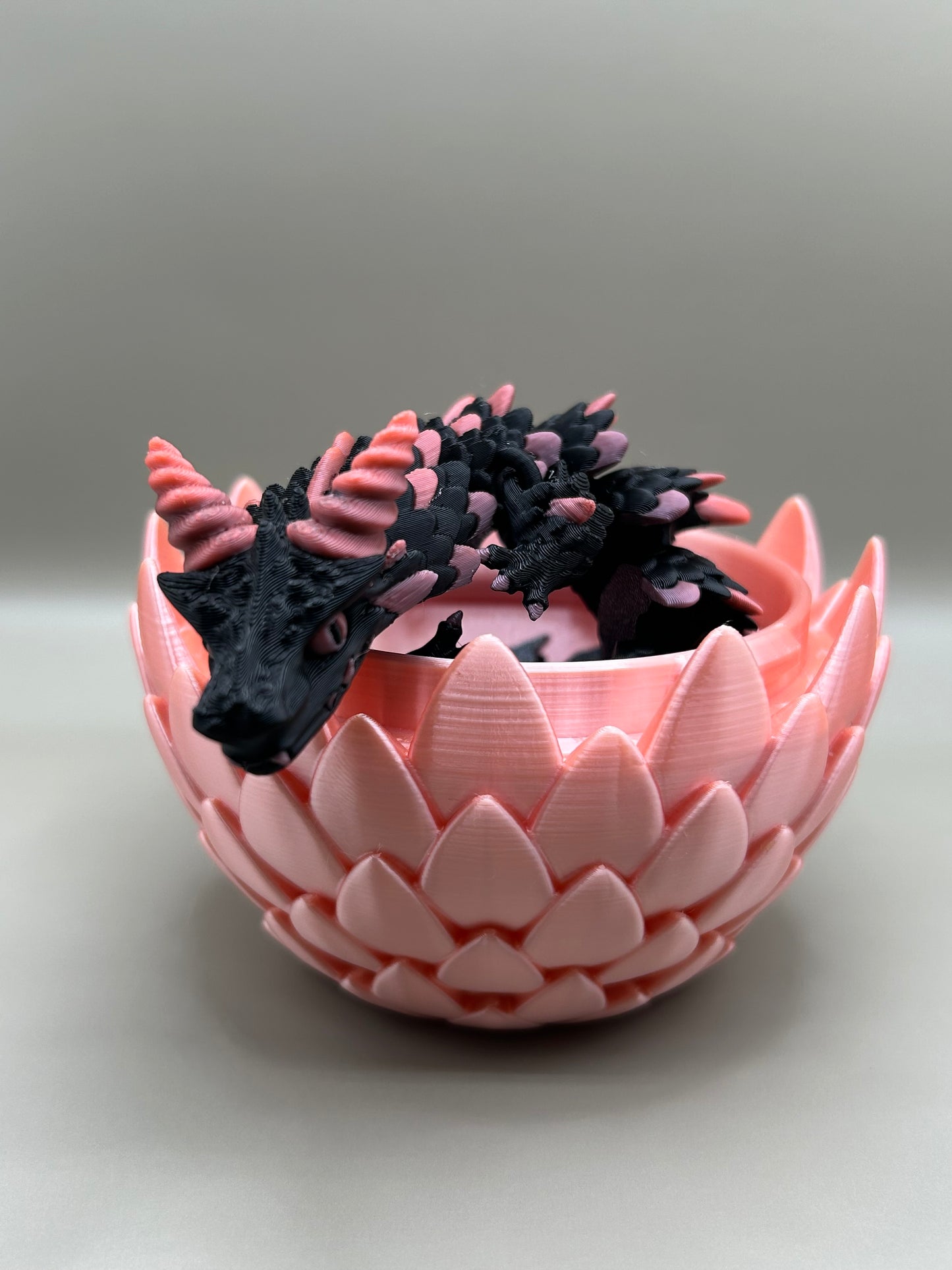 3D large printed Dragon with egg