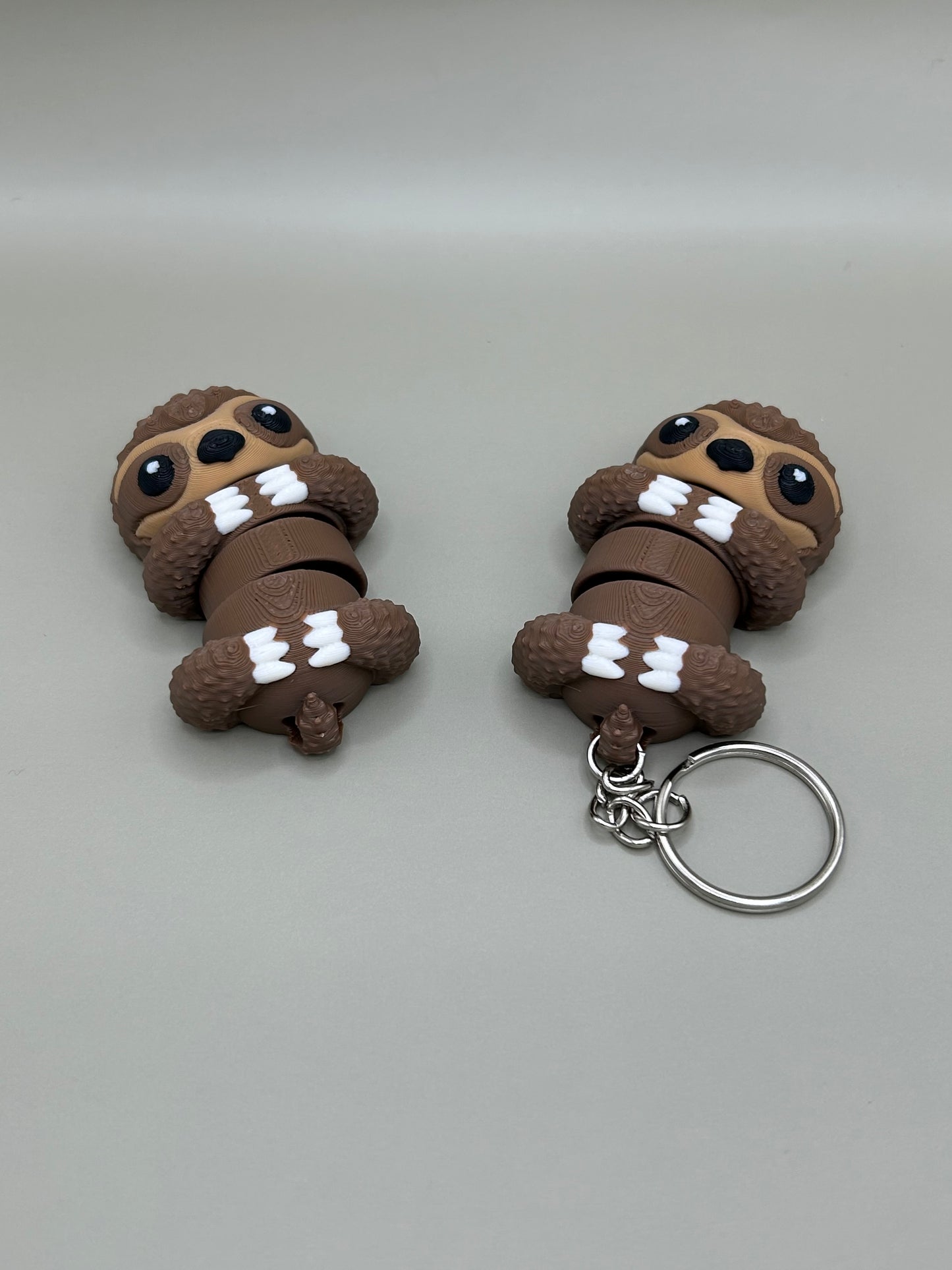 Sloth articulated keychain or magnets (Copy)