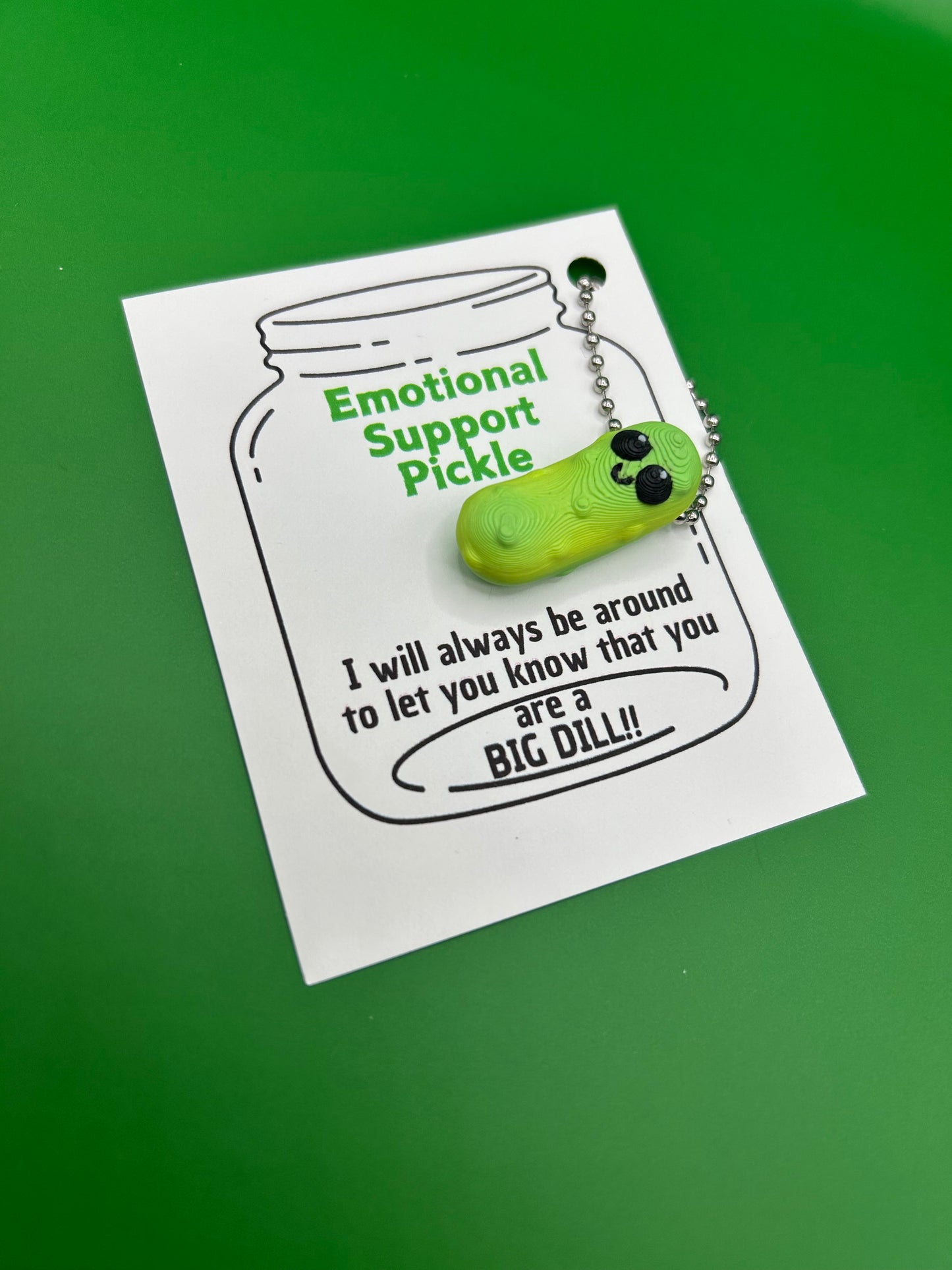 Emotional support pickle