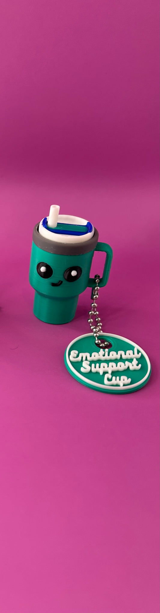 Emotional support cup fidget clicker