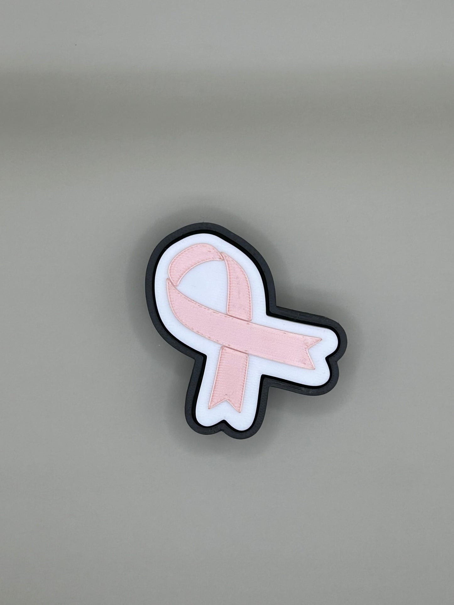 3D printed Breast cancer awareness bow fidget clicker