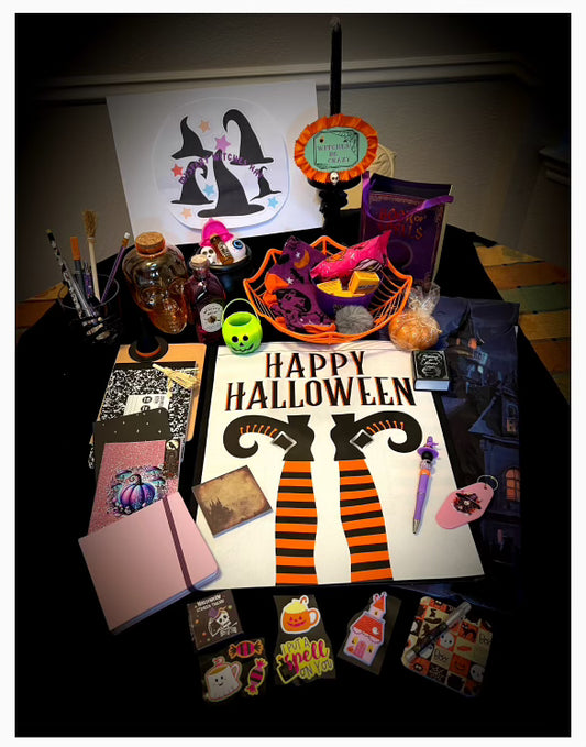 40 item Witchy Themed Halloween Bundle