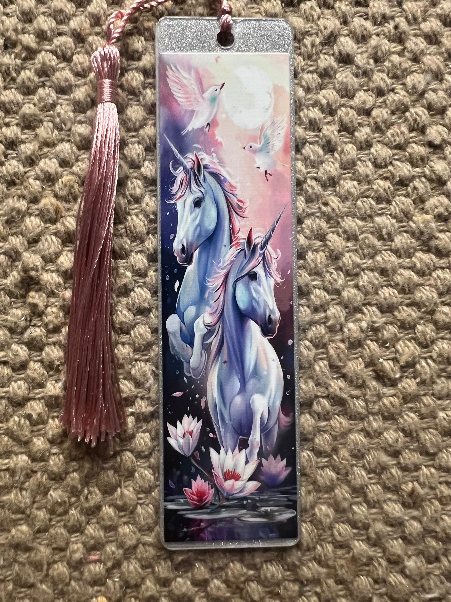 Acrylic bookmarks